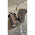 Filtración de petróleo Filtro de filtro de canasta SS316 SS316